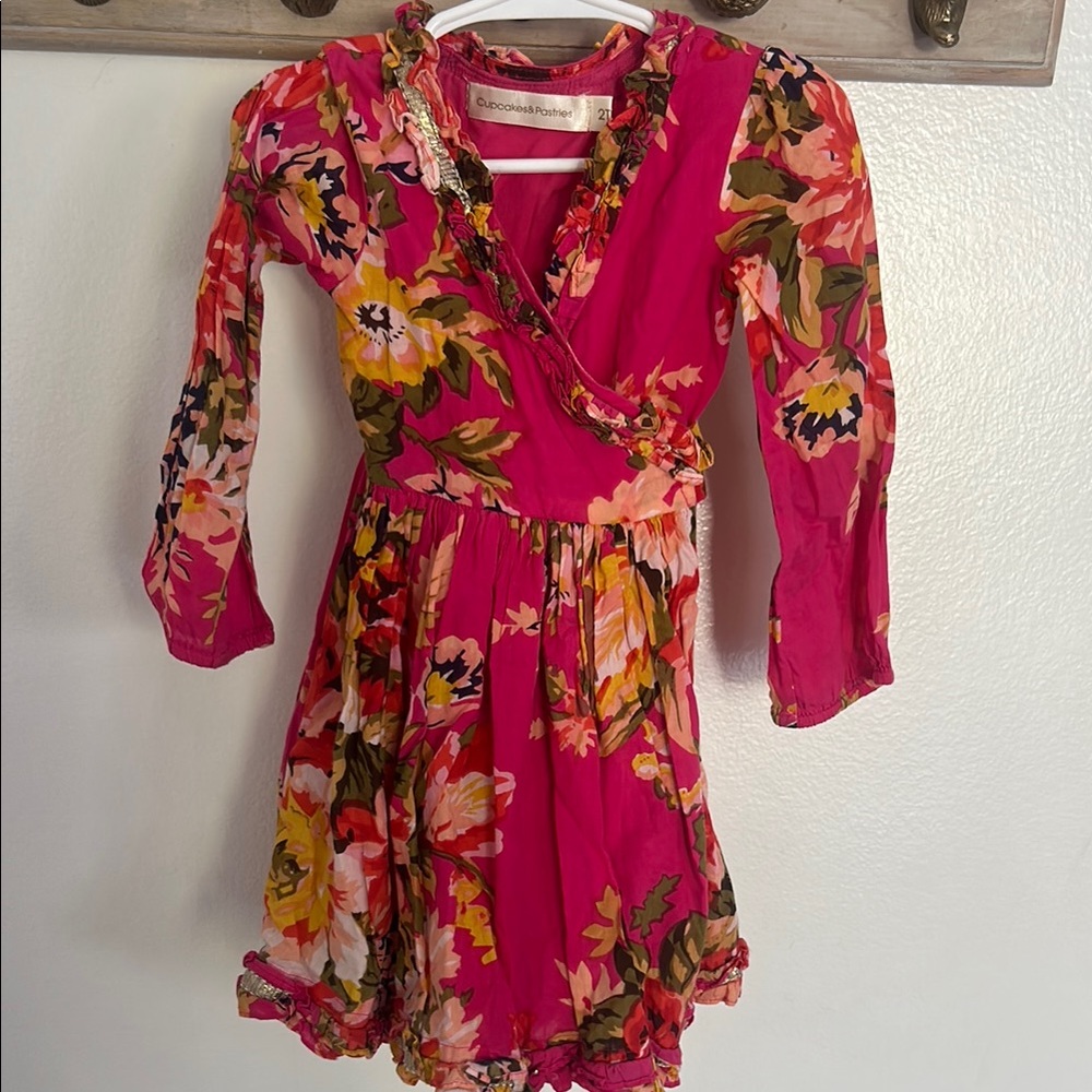Boden Pink Floral Dress
